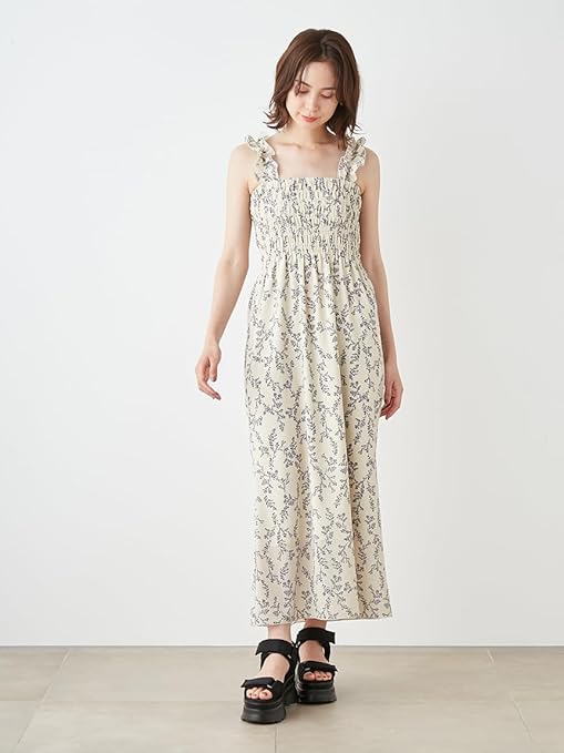 【美品✨】 snidel スナイデル バリエプリントワンピース Sサイズ SNIDEL⌇ バリエプリントワンピース ベージュ Sサイズ - メルカリ